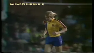 Aston Villa vs Barcelona UEFA Super Cup 2nd Leg 26-01-1983