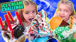 ICE CREAM CHALLENGE 🍦 HACEMOS EL HELADO MAS LOCO + GUERRA!!