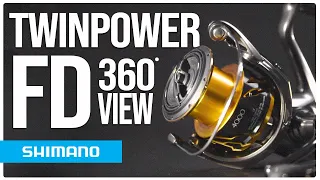 The NEW Shimano TwinPower FD 360º Degree View | Spinning reel
