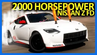 Forza Horizon 5 : 2000 Horsepower Nissan Z Customization!! (FH5 Nissan Z Formula Drift)