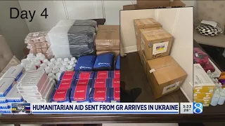 Medical supplies gathered in Grand Rapids reach Ukraine