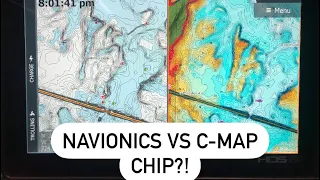 Navionics VS C-Map - How Do You Pick?? Comparing Lake Guntersville- Contour Lines & Settings