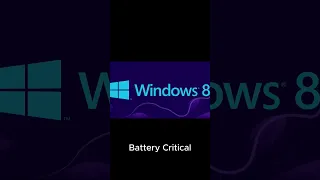 Evolution of Windows battery sounds #windows #battery #shorts