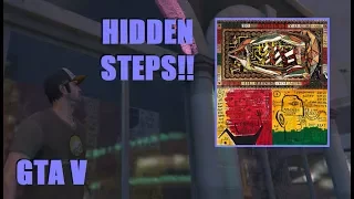 GTA 5 Mystery - HIDDEN STEPS Found at Oeuvre Gallery Mural!!? (Secret Map Decoded!)