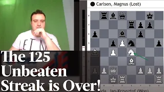 Duda vs. Carlsen: The 125 Unbeaten Streak is Over! | Games of the Week - GM Pepe Cuenca