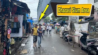 Dharavi Slum Area in Mumbai 2 kilometre 12 lakhs People￼ ￼ Mahim ￼