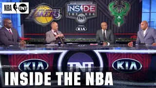 The Crew Reacts to the Bucks' Big Home Win Against the Lakers | NBA on TNT