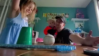 Dad Fools Daughter With Magic Trick