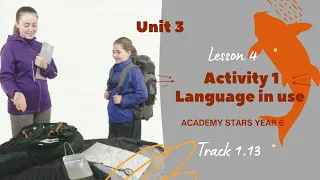 ACADEMY STARS YEAR 6 | TEXTBOOK PAGE 38 | TRACK 1.13 | LESSON 4 | ACTIVITY 1