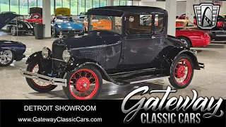 1929 Ford Model A Gateway Classic Cars Detroit #2285 DET