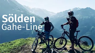 Mountainbike-Trail in Tirol: Gahe Line in der Bike Republic Sölden