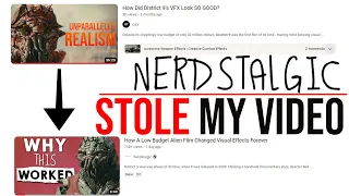 Nerdstalgic STOLE my video - What Can I do??