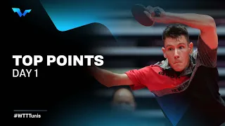 TOP POINTS OF DAY 1 | WTT Tunis