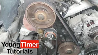 Audi A4 Zahnriemenwechsel + Wasserpumpe tutorial B5 1.6 ADP timing belt