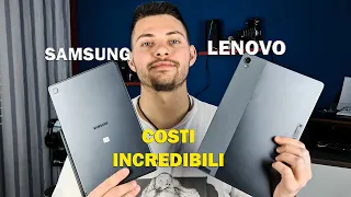 MIGLIORI TABLET ECONOMICI - Confronto Samsung s6 lite e Lenovo P11