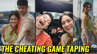 JULIEVER ♥️ Julie Anne San Jose at Rayver Cruz SWEET OFF CAM MOMENTS sa Taping ng THE CHEATING GAME!