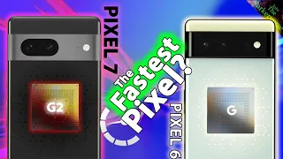 Google Pixel 7 vs Pixel 6 Speed Test - The FASTEST Pixel?