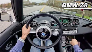 2001 BMW Z8 - Driving the Rare German V8 Roadster (POV Binaural Audio)