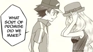Ash and Serena Remembering A Promise [Pokemon Comic Dub]