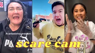 SCARE CAM Funniest Reactions😂#18/Impossible Not To Laugh🤣🤣//TikTok Honors/