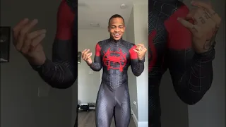 MILES MORALES REAL LIFE COSPLAY… 🕷️ #spiderman #spidermanmilesmorales #cosplay #milesmorales