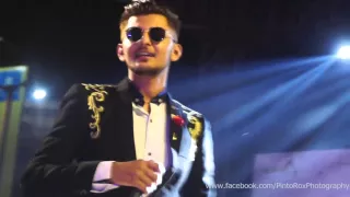 VJ Usha sharma hosting @ Darshan Raval Live In Concert (Hyderabad) @ People's plaza