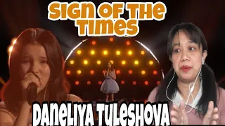 DANELIYA TULESHOVA SIGN OF THE TIMES REACTION| AGT PERFORMANCE