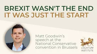 Prof Matt Goodwin: Brexit wasn't the end - it was just the start