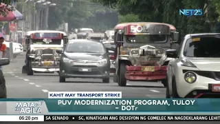 PUV Modernization Program, tuloy DOTr