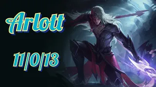 Arlott You slain enemy, double kill, triple kill, maniac.... Savage ✴️✴️ {Mobile legends bang bang}