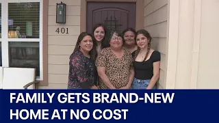 Family in Dripping Springs gets brand-new home at no cost thanks to non-profit | FOX 7 Austin