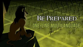 The Lion King - Be Prepared | One-Line Multilanguage (49 versions)