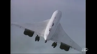 Concorde's First Visit to Oshkosh During the 1985 Oshkosh Fly-In.