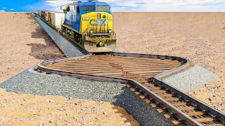 Testing Trains vs Impossible Tracks in GTA 5