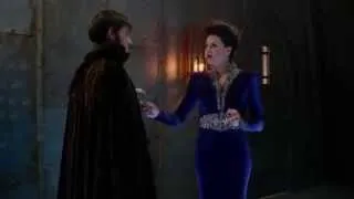 Once Upon A Time 2x09 "Queen of Hearts" Captain Hook tries to kill Belle and meets Queen Regina