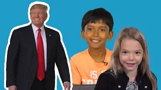 Kids tell us what they really think of Trump
