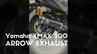 Yamaha XMAX 300 XMAX 250 Arrow Exhaust Sound