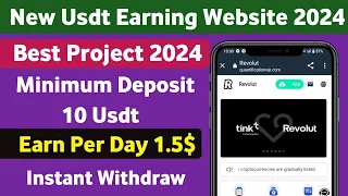 Revolut Mall | New Usdt Earning Site | Usdt Money Making Website | Free Usdt Mining | Usdt Earning