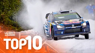 Top 10 WRC Wins on Snow