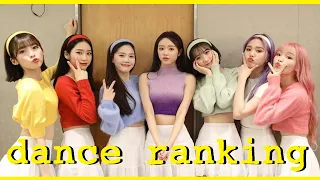 OH MY GIRL Dance Ranking (ranked by a dancer)
