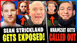Sean Strickland EXPOSED by Andrew Tate for COPYING HIM! Khamzat gets CALLED OUT! Dricus Du Plessis