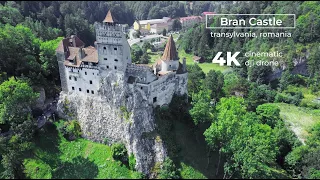 Count Dracula // The Myth - Bran Castle | 4k Cinematic dji drone, relaxing music
