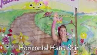 Horizontal Hand Spins: Hoop Dance Lesson for Kids!