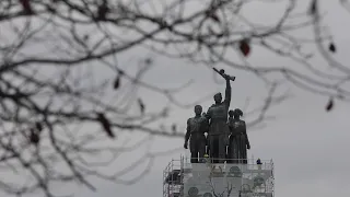 Bulgaria dismantling Soviet army monument after nearly 70 years