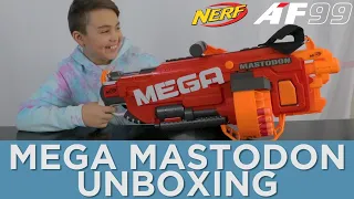 Nerf Mega Mastodon Unboxing | Adam the First