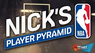 Steph Curry surpasses LeBron James in Nick’s Player Playoff Pyramid | NBA | FIRST THINGS FIRST