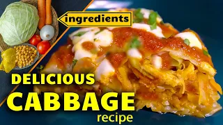 Stop the repetitive ways of cooking cabbage!! A new taste😋 a new method