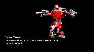 Transformer Rig and Animation - Test 1