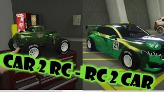 Semi patched : SOLO ! 💥 CAR 2 RC - RC 2 CAR 💥 (F1'Z)BENNY'S MERGE ! GTA ONLINE * Quick tutorial*