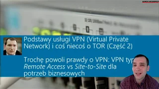 Trochę powoli prawdy o VPN: VPN typu Remote Access vs Site-to-Site dla potrzeb biznesowych